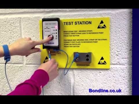 ESD Wrist Strap Test Station Description 1